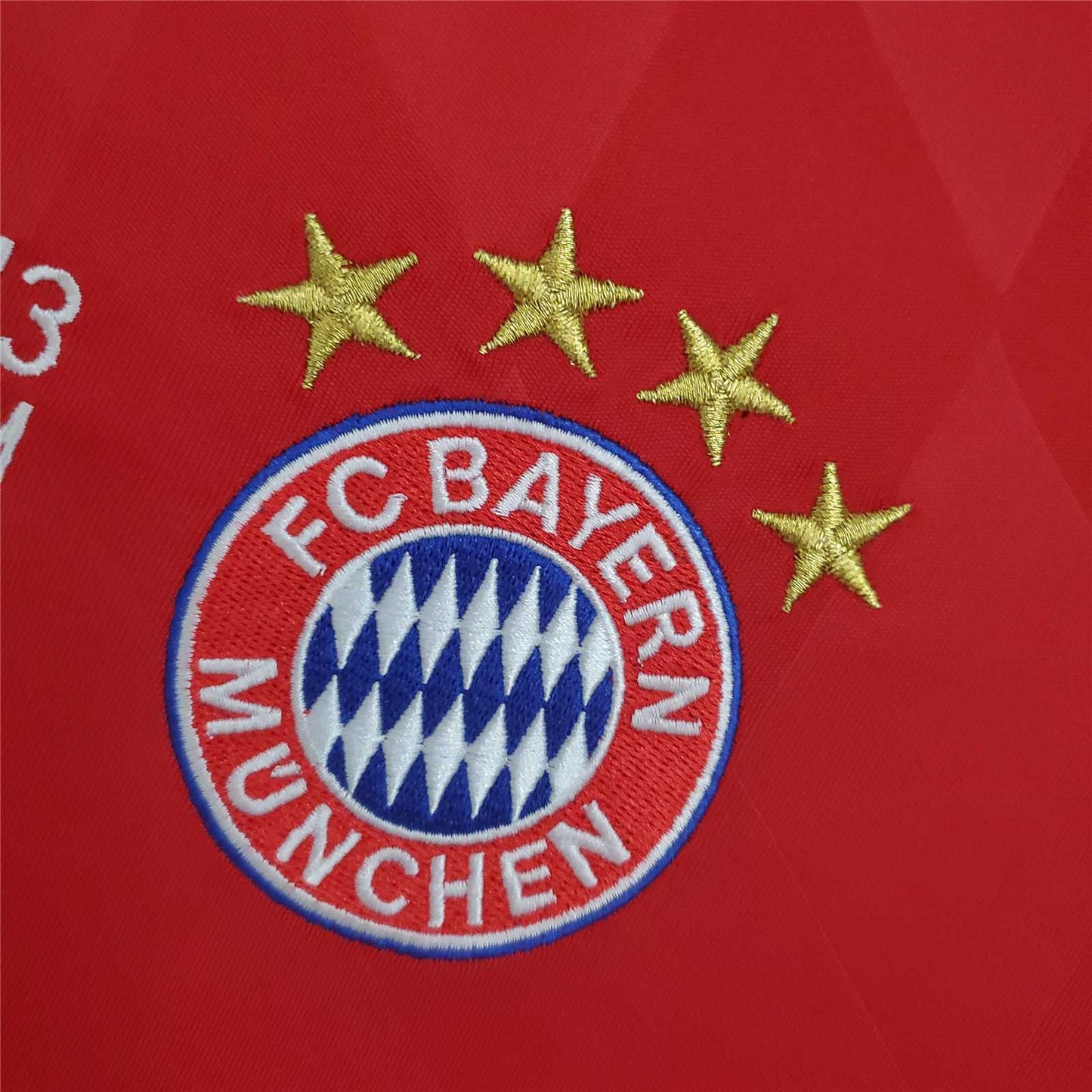 2013/2014 Retro Bayern Munchen Champions League Home Jersey Long Sleeve