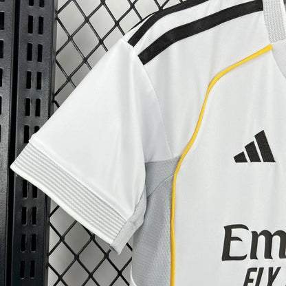 2025/2026 Real Madrid Home Kit Kids Size