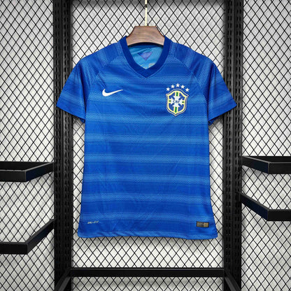 2014 Retro Brazil Away Jersey