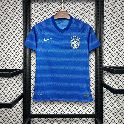 2014 Retro Brazil Away Jersey