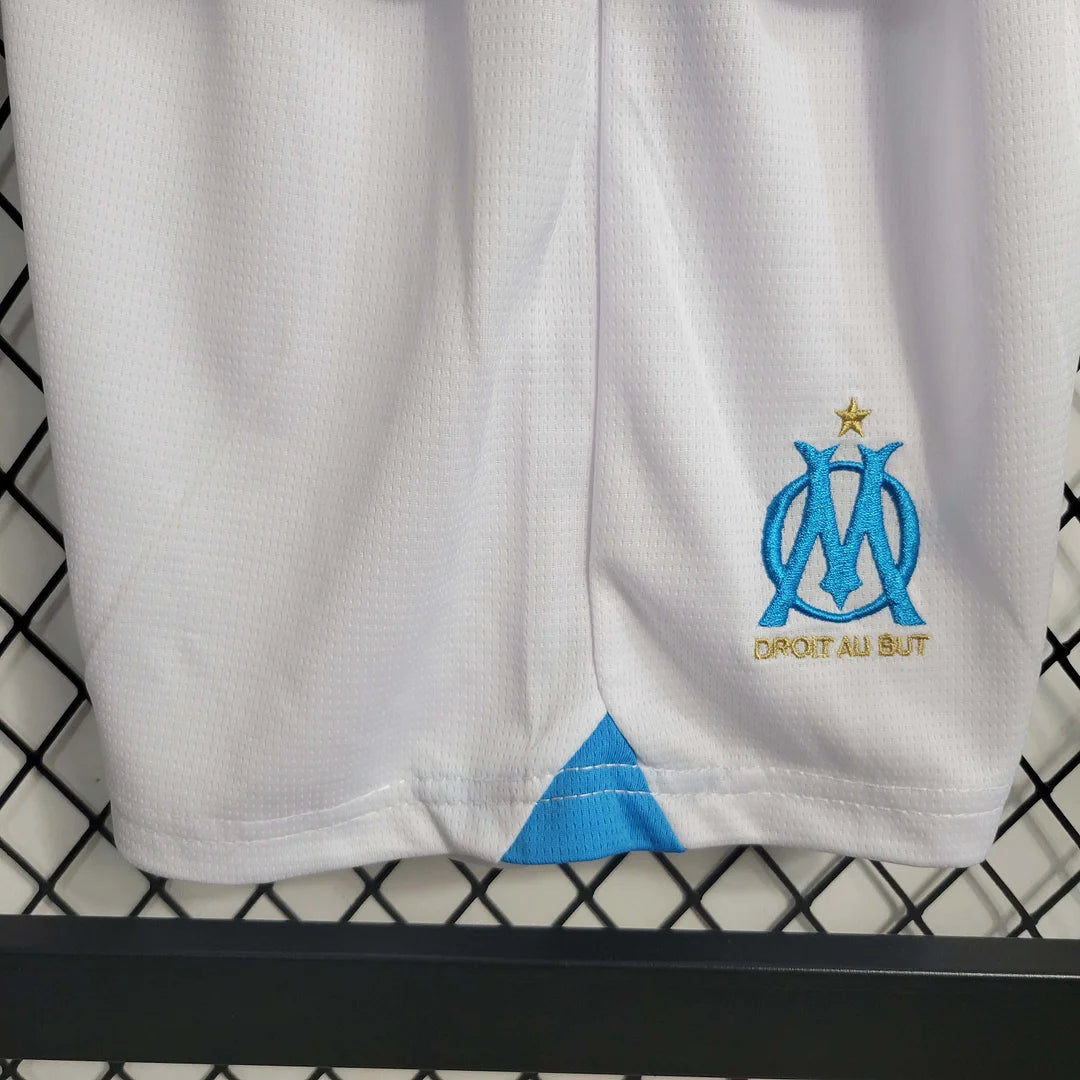 2023/2024 Olympique de Marseille Home Kit Kids Size