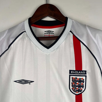 2002 Retro England Home Jersey