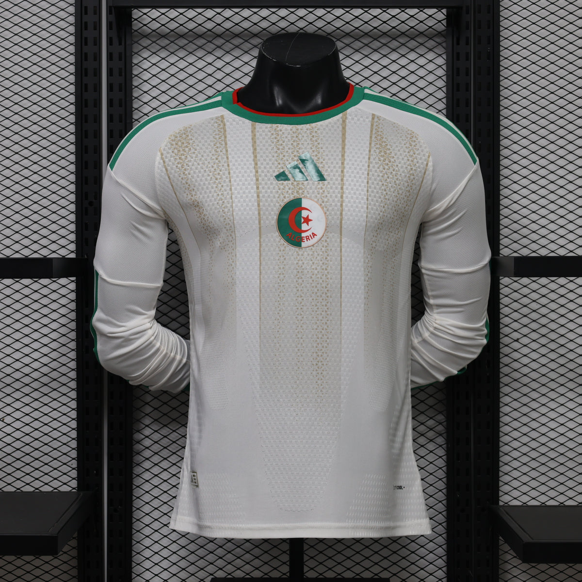 2026 Algeria Home World Cup Kit Long Sleeve Player Version