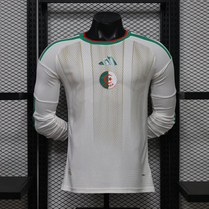 2026 Algeria Home World Cup Kit Long Sleeve Player Version
