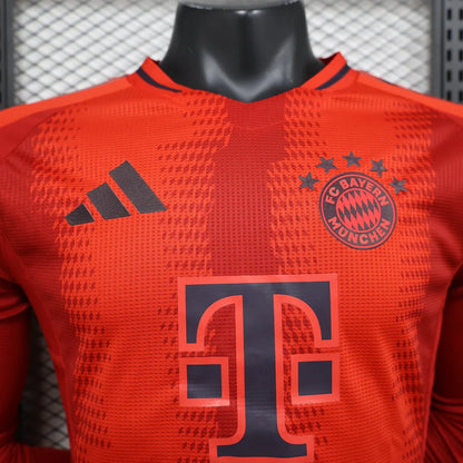 2024/2025 Bayern Munchen Home Kit Long Sleeve