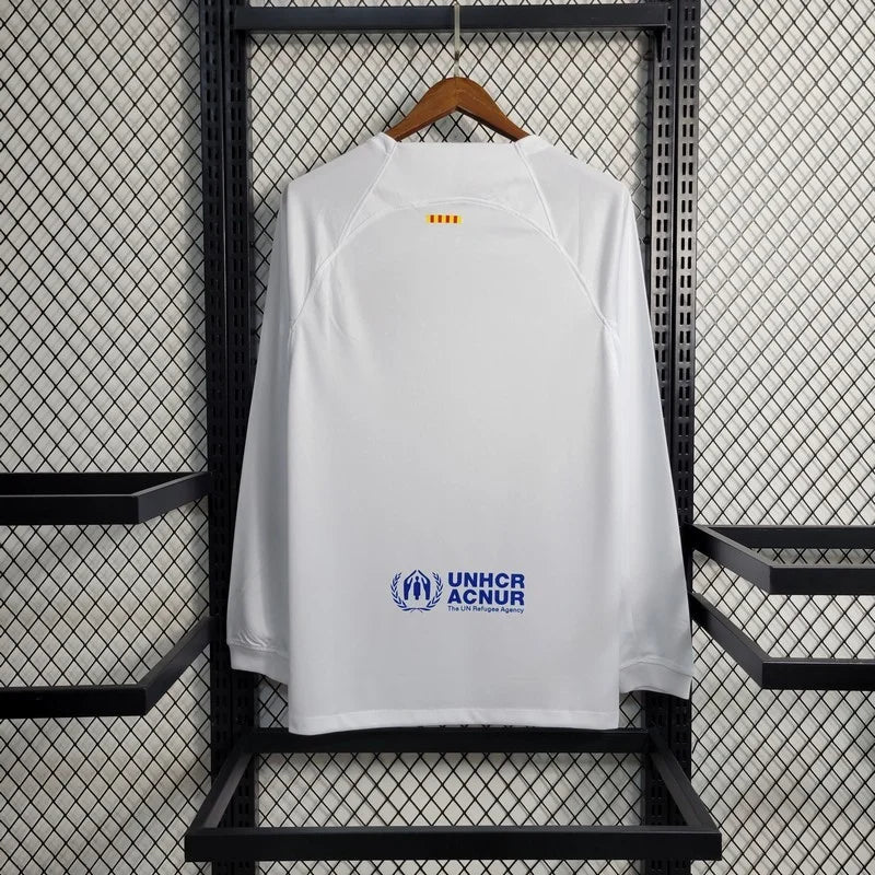 2023/2024 Barcelona Away Jersey Long Sleeve