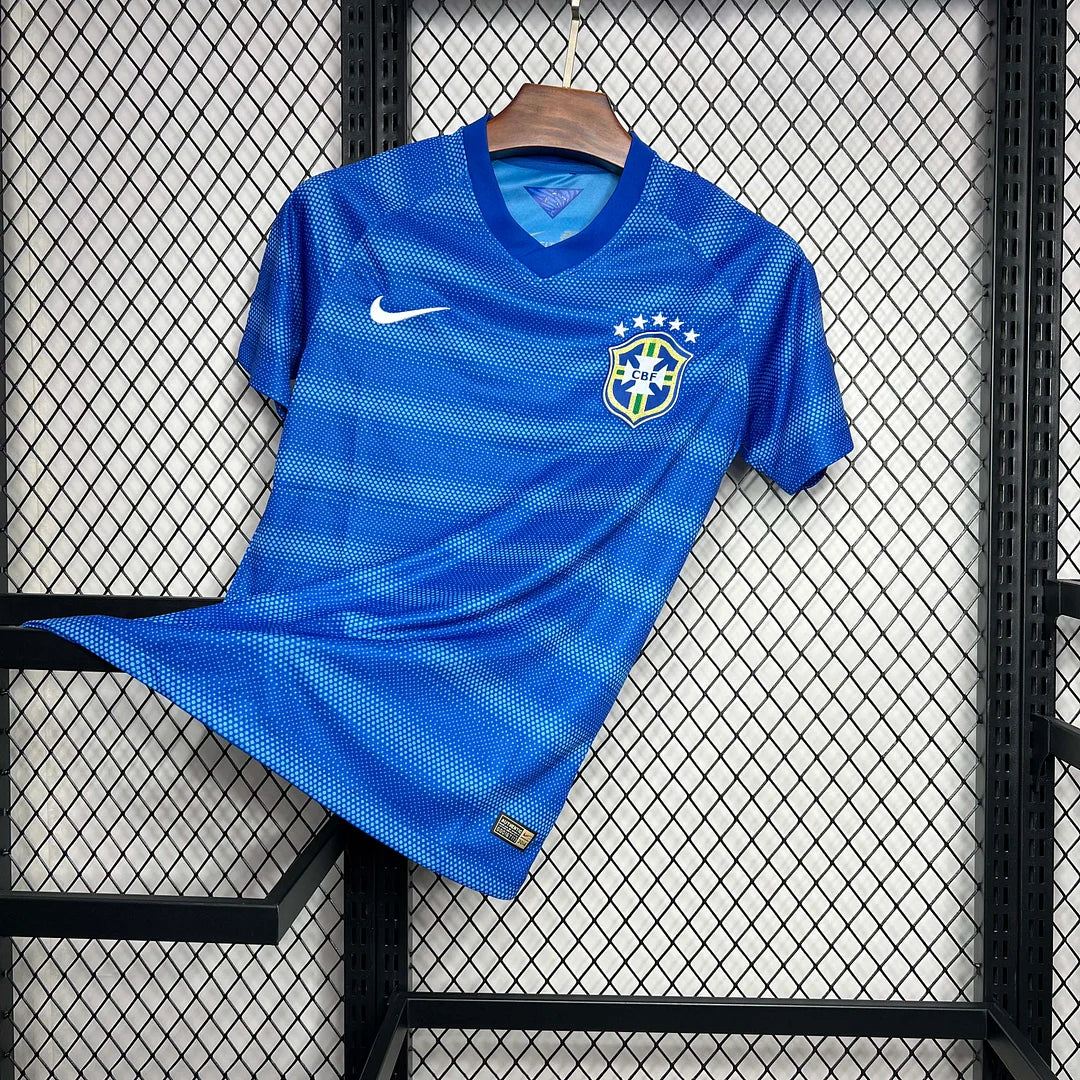2014 Retro Brazil Away Jersey