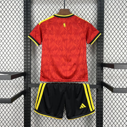 2026 Belgium Home World Cup Kit Kids Size