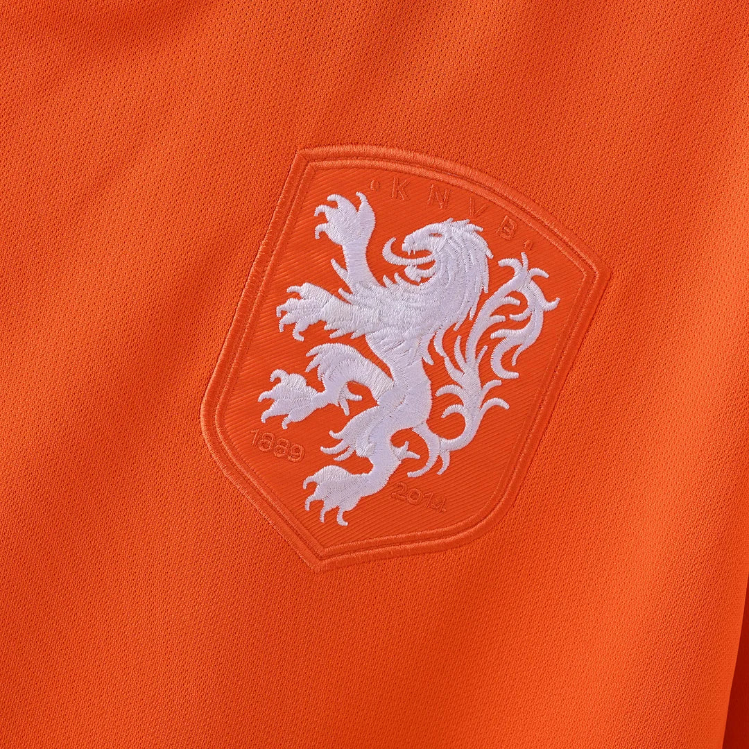 2014 Retro Netherlands Home Jersey