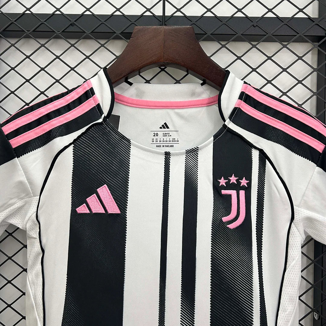 2025-2026 Juventus Home Kit Kids Size