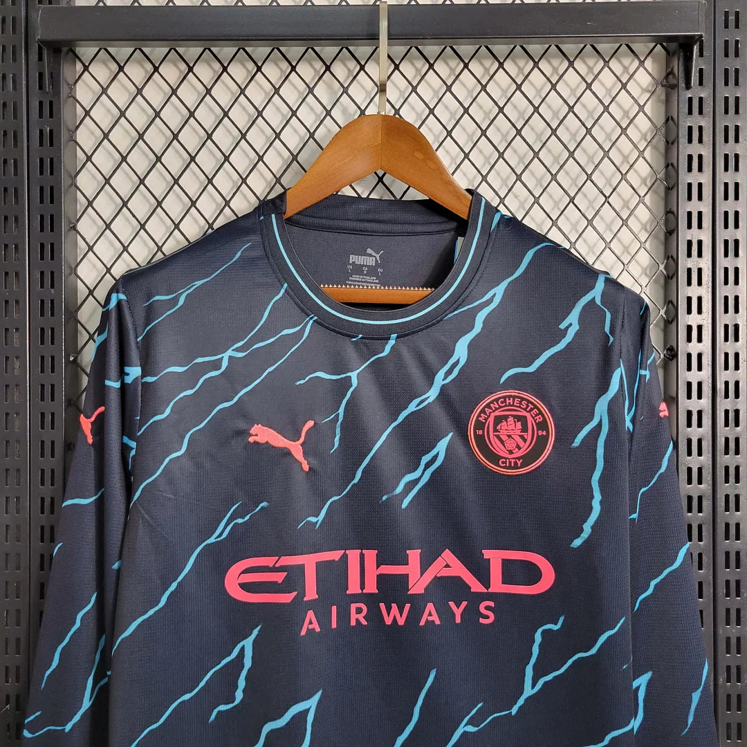2023/2024 Manchester City Third Away Long Sleeve
