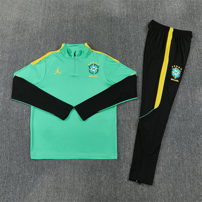 2026/2027 Brazil Green x Black Tracksuit