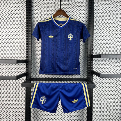 2026 Sweden Away World Cup Kit Kids Size
