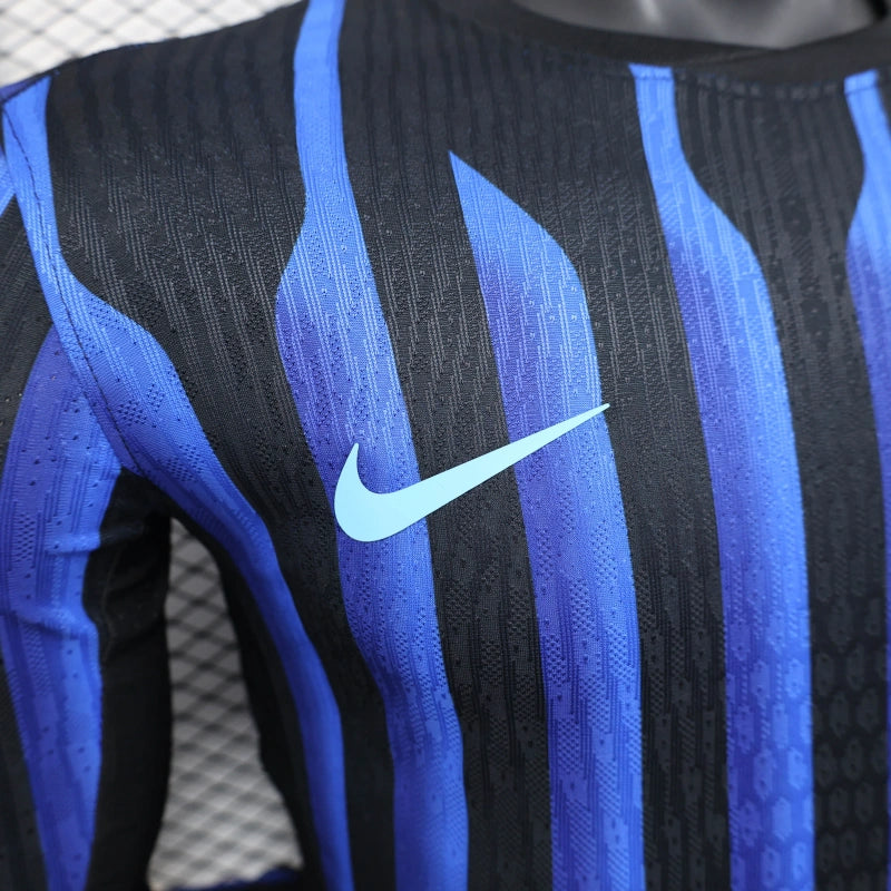 2025-2026 Inter Milan Home Long Sleeve