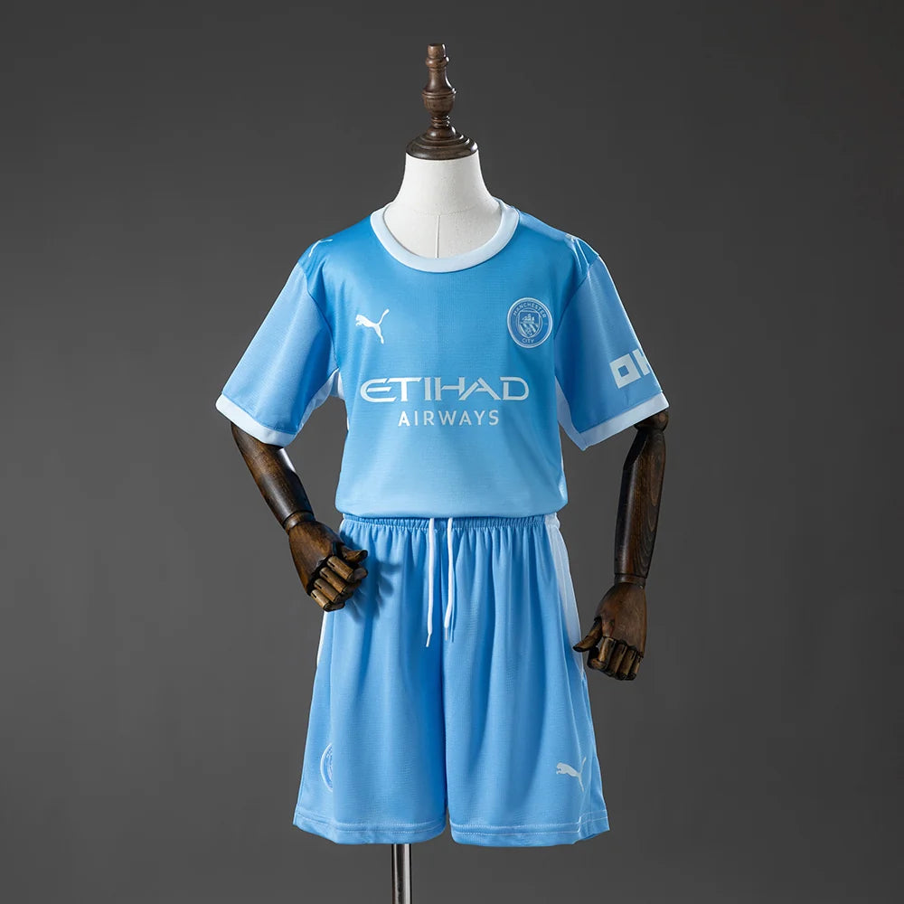 2026/2027 Manchester City Home Kit Kids Size