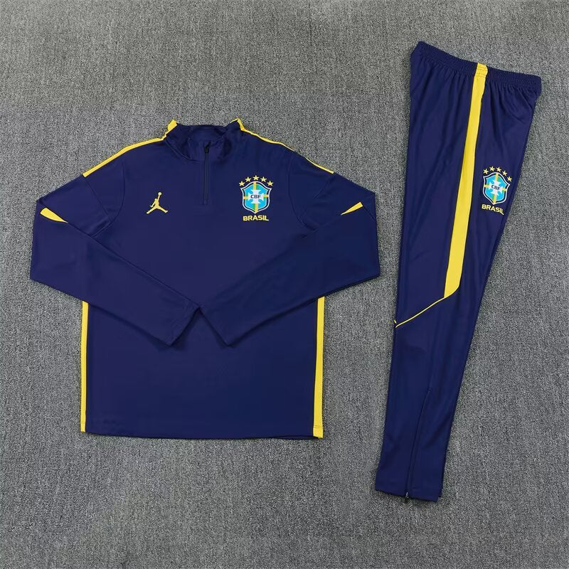2026/2027 Brazil Blue x Yellow Tracksuit