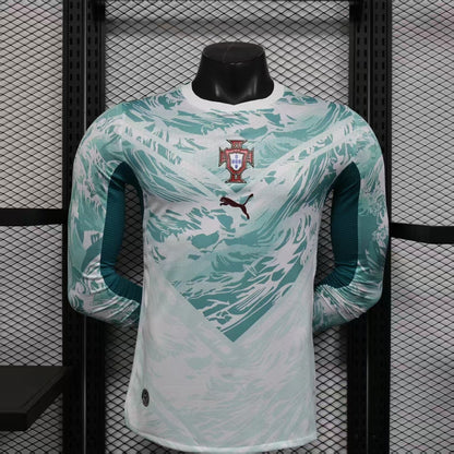 2026 Portugal Away World Cup Kit Long Sleeve Player Version