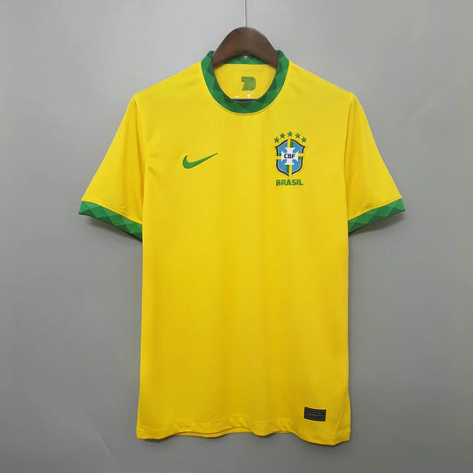 2020 Retro Brazil Home Jersey
