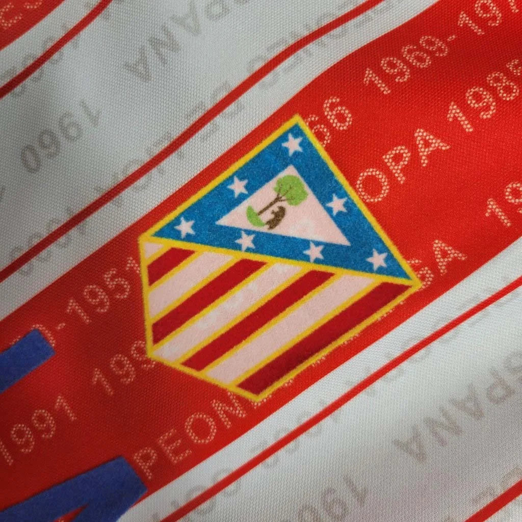 1994-1995 Retro Atletico Madrid Home Jersey