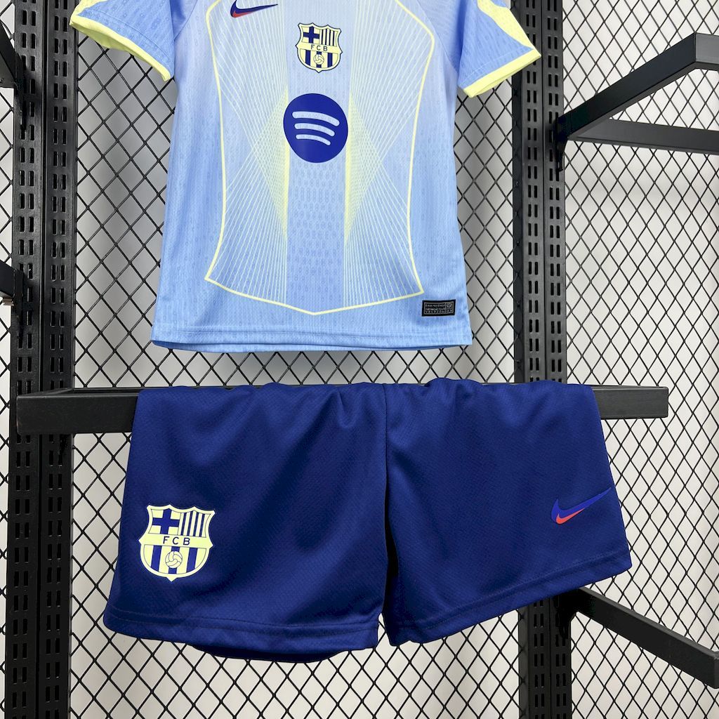Barcelona "Neon Fade" Limited Jersey Kids Size