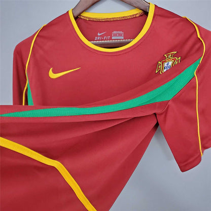 2002 Retro Portugal Home Jersey