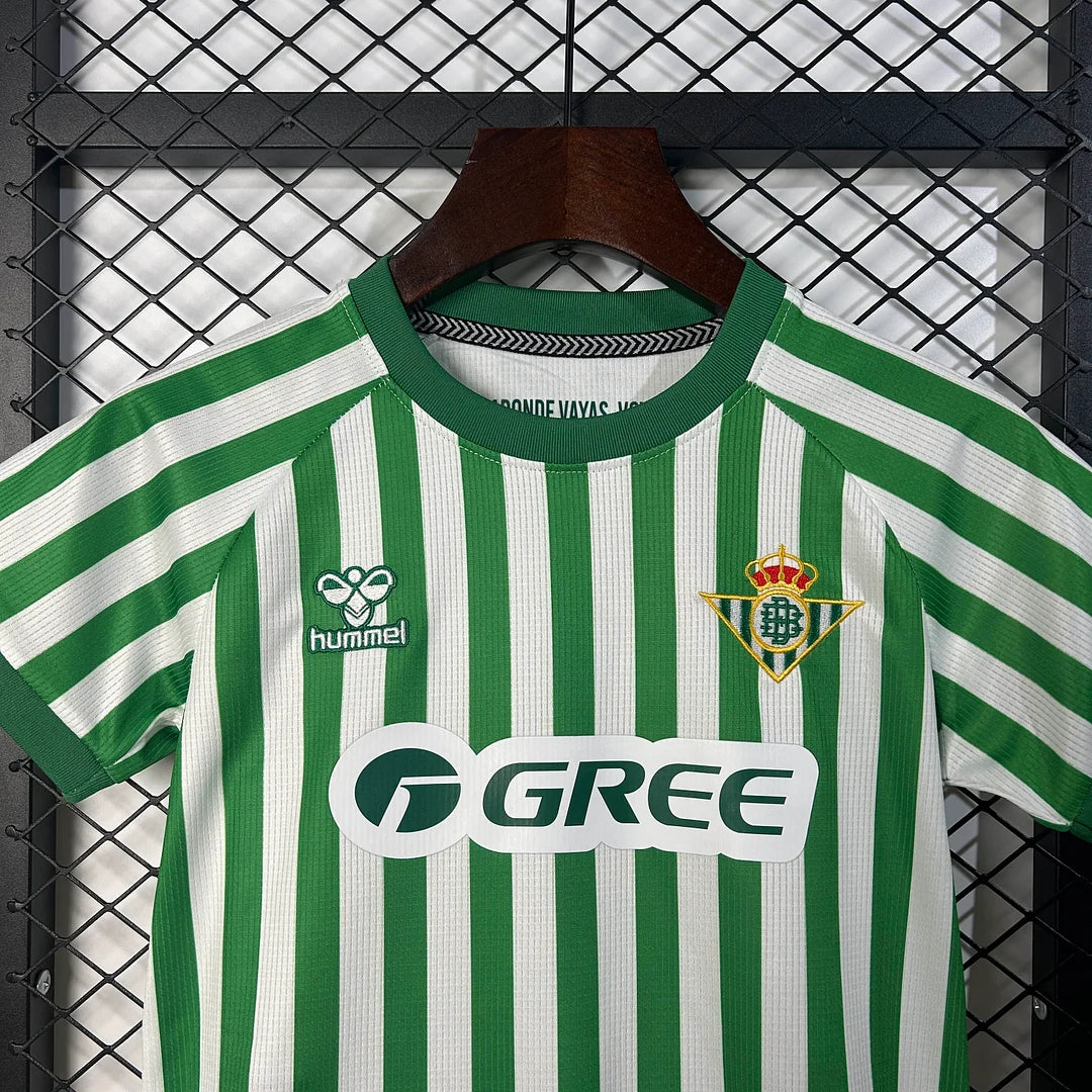 2024/2025 Real Betis UEFA Conference League Final Kit Kids Size