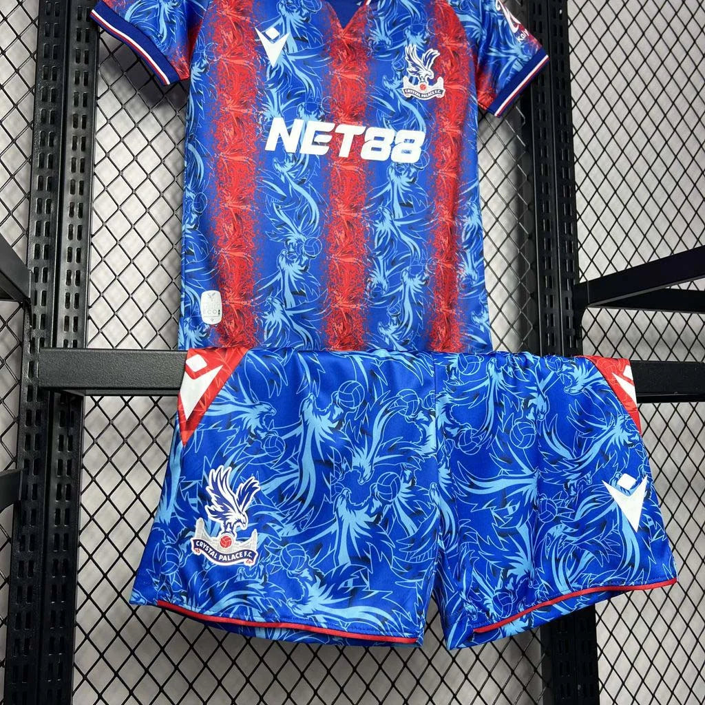 2024-2025 Crystal Palace Home Kit Kids Size