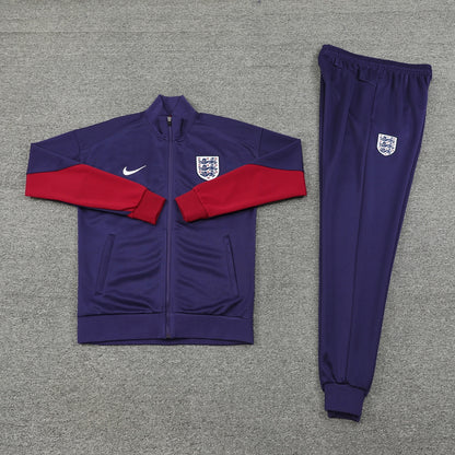 England Blue and Red Tracksuit