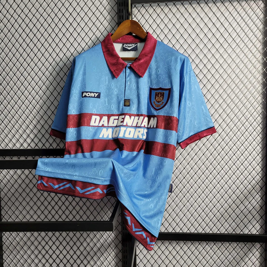 1995-1996 Retro West Ham United Away Jersey