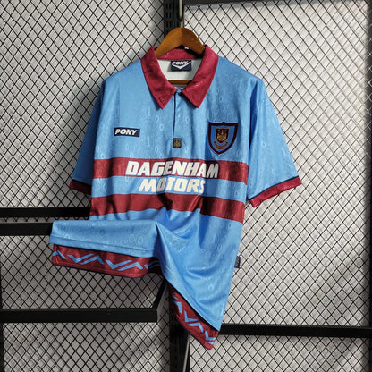1995-1996 Retro West Ham United Away Jersey