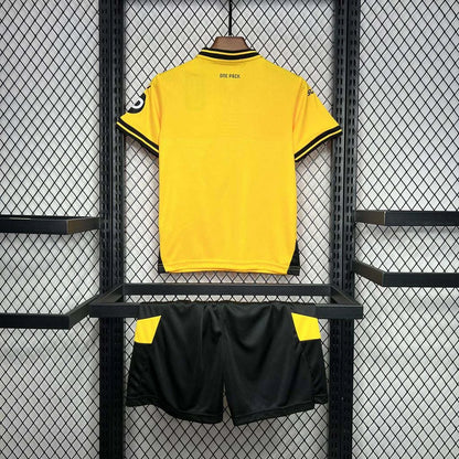 2024-2025 Wolverhampton Wanderers Home Kit Kids Size
