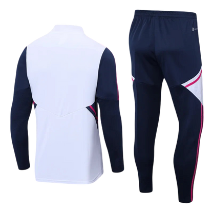 Arsenal White and Pink Tracksuit