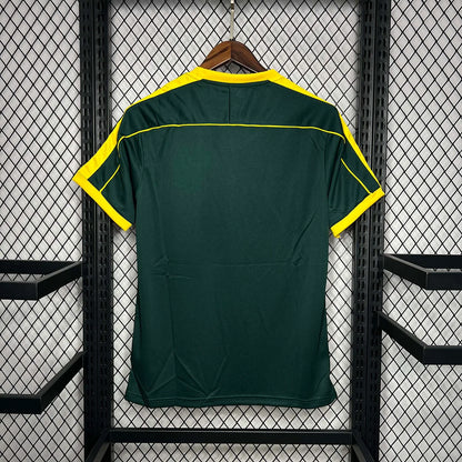 1998 Retro Brazil Goalkeeper Home Jersey