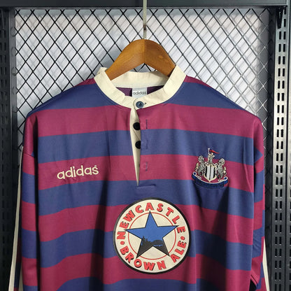 1995-1996 Retro Newcastle United Away Jersey Long Sleeve