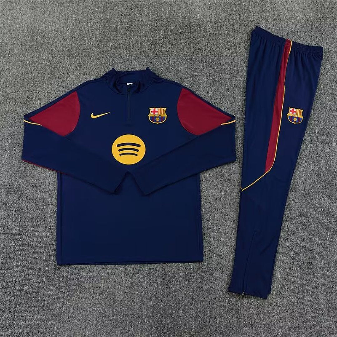 2026/2027 Barcelona Dark Blue Tracksuit
