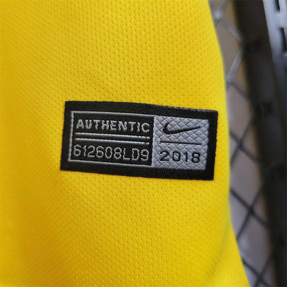 2018 Retro Brazil Home Jersey