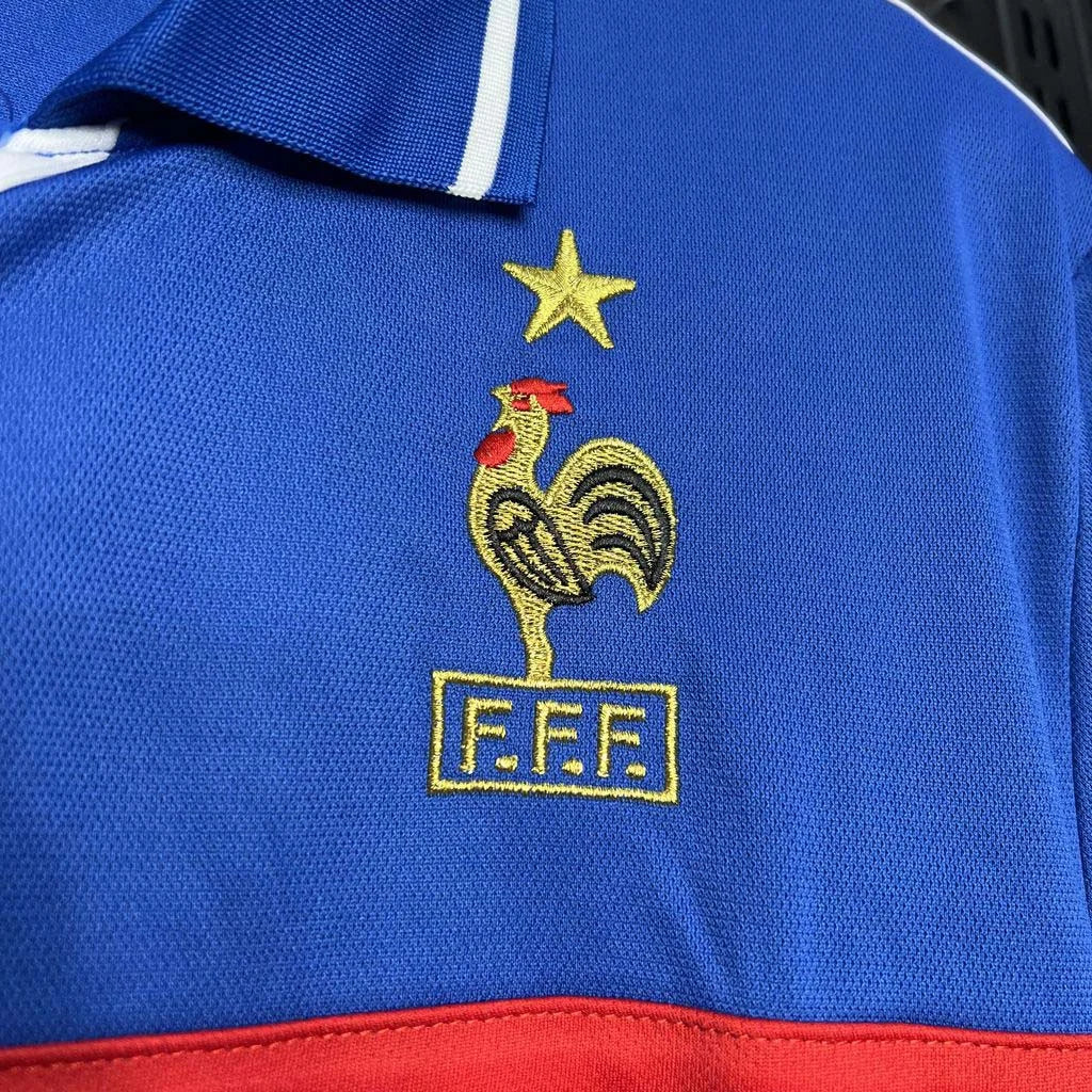 2000 Retro France Home Jersey