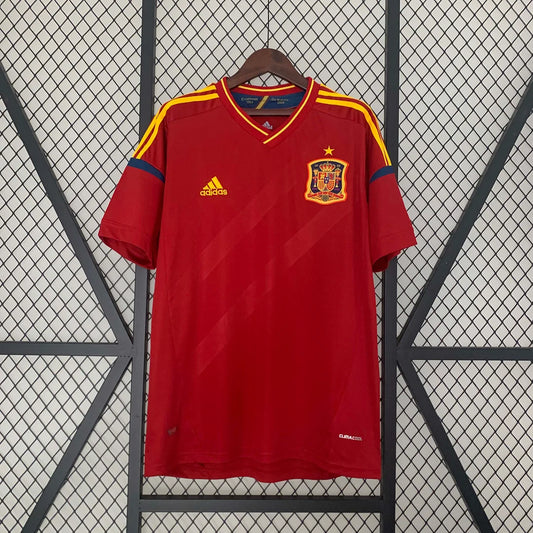 2012 Retro Spain Home Jersey