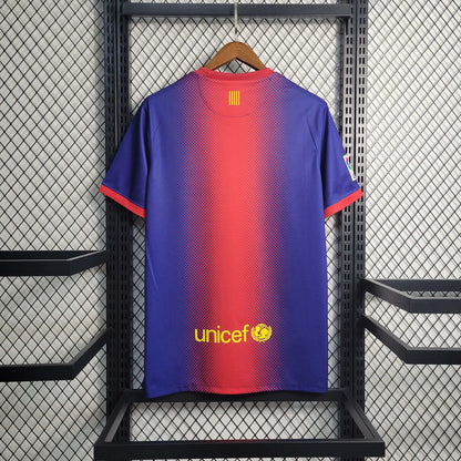 2012-2013 Retro Barcelona Home Jersey