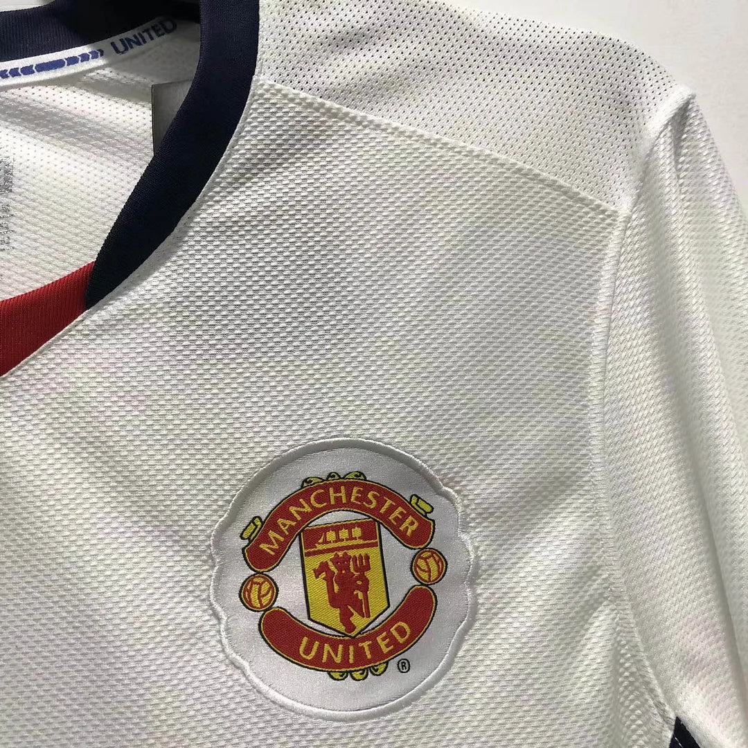 2008/2009 Retro Manchester United Away Jersey Long Sleeve