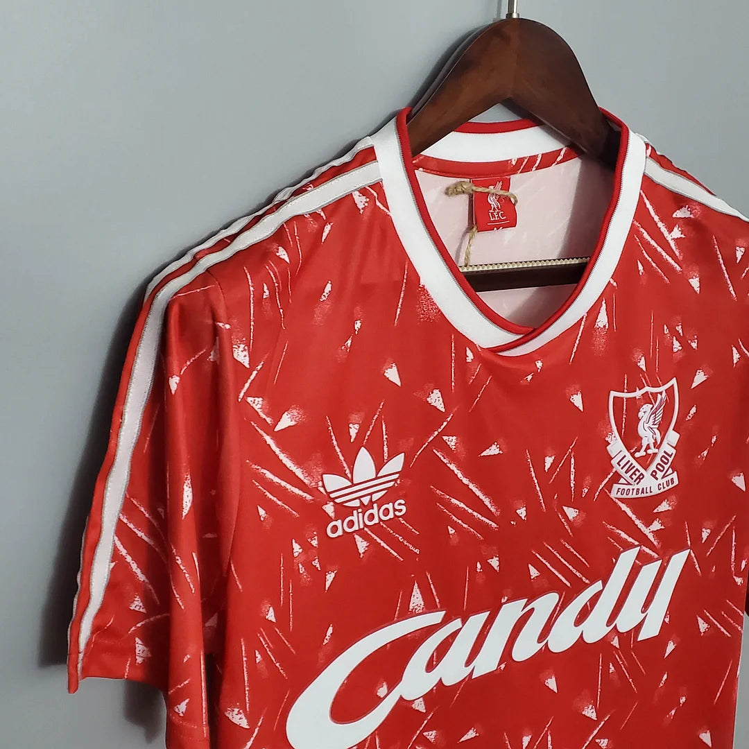 1989-1991 Retro Liverpool Home Jersey
