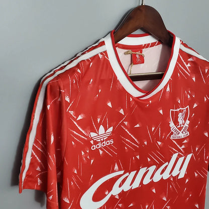 1989-1991 Retro Liverpool Home Jersey