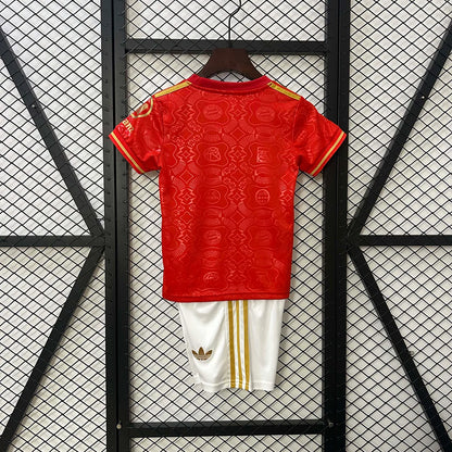 Bayern Munchen 2025/2026 125th Anniversary Edition Red Kids Size