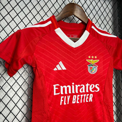 2024-2025 Benfica Home Kit Kids Size