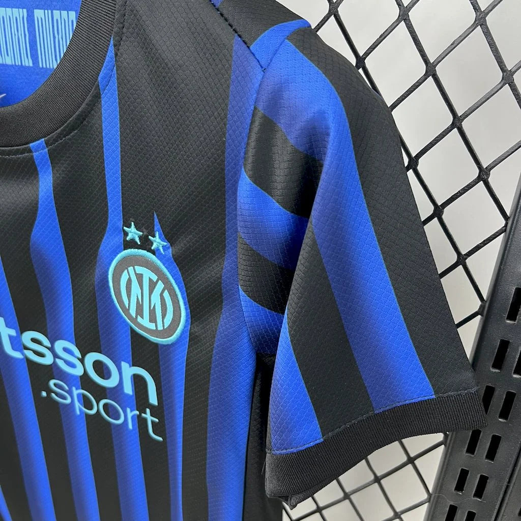 2025-2026 Inter Milan Home Long Sleeve