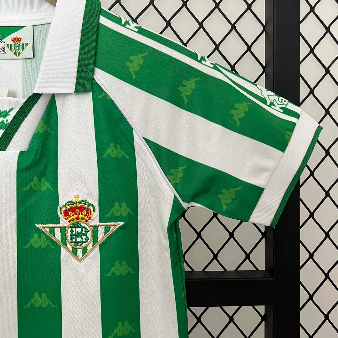 1995/1997 Retro Real Betis Home Kit Kids Size