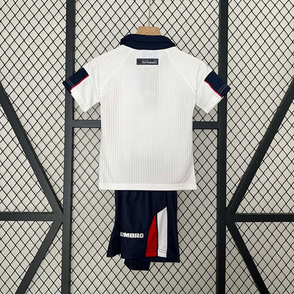 1998 Retro England Home Kit Kids Size
