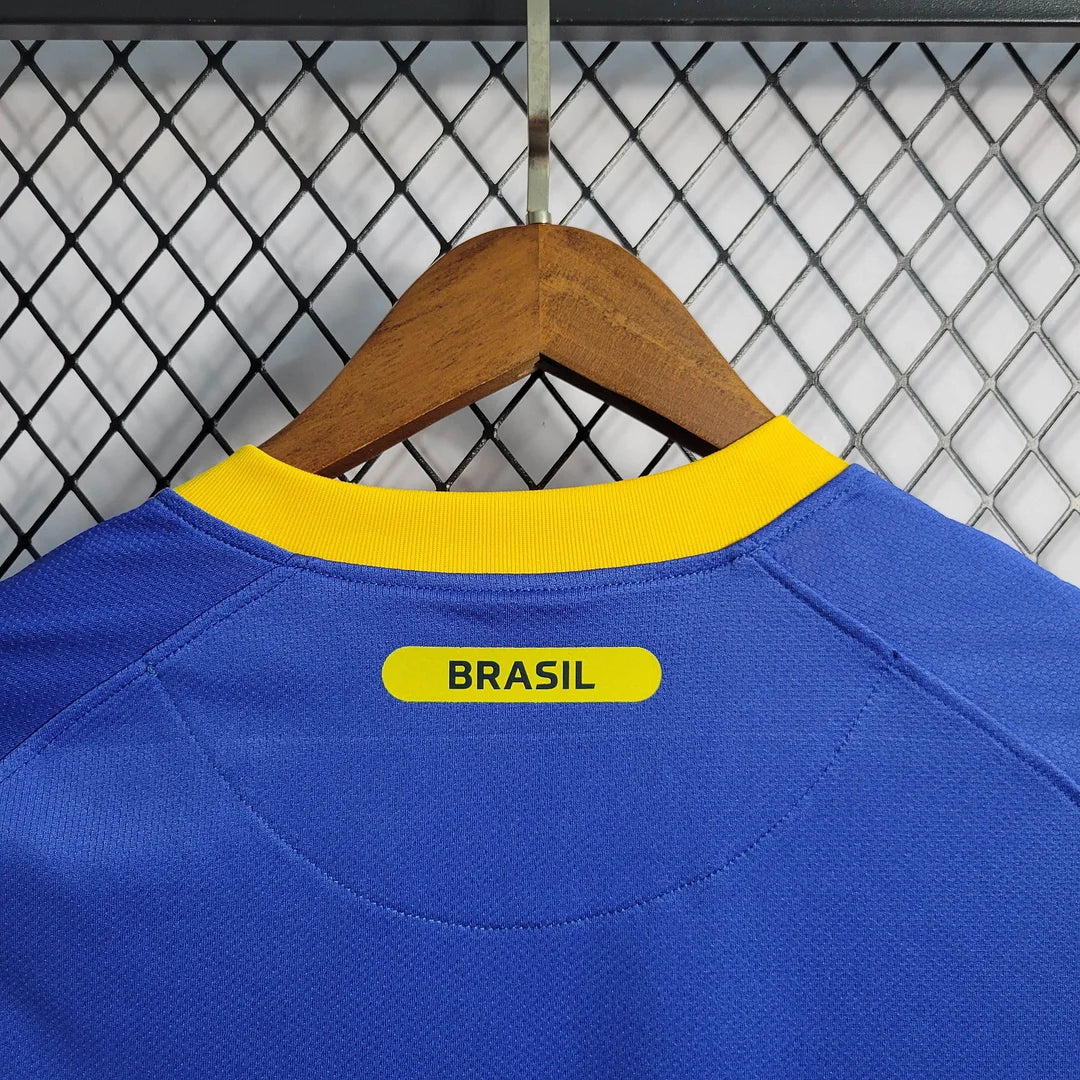 2010 Retro Brazil Away Jersey