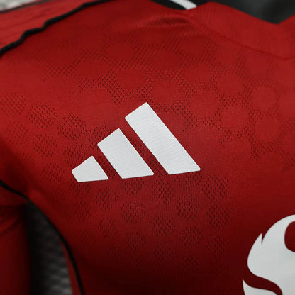 2025/2026 Manchester United Home Long Sleeve