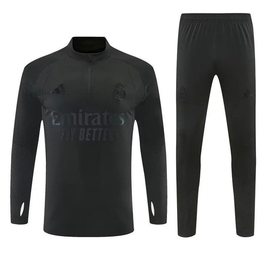 2026/2027 Real Madrid Black Tracksuit